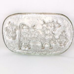 Glasi Hergiswil By Roberto Niederer Glass Olma Cow Butter Cheese Trivet Switzer